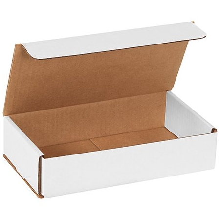 Corrugated Mailers, 9L X 5W X 2H, White